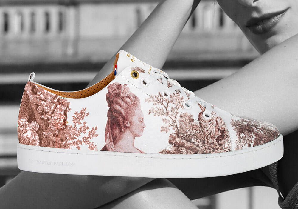 It s sales Creative Parisian Luxury Sneakers Made in France Baron Papillon Sneakers Made in France